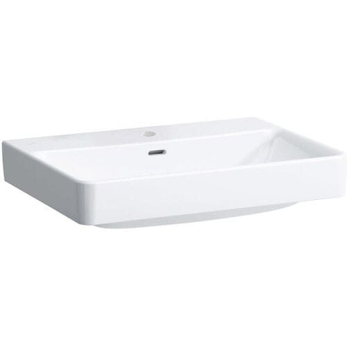 LAUFEN Pro S washbasin 65 cm with 1 tap hole and overflow H8109640001041