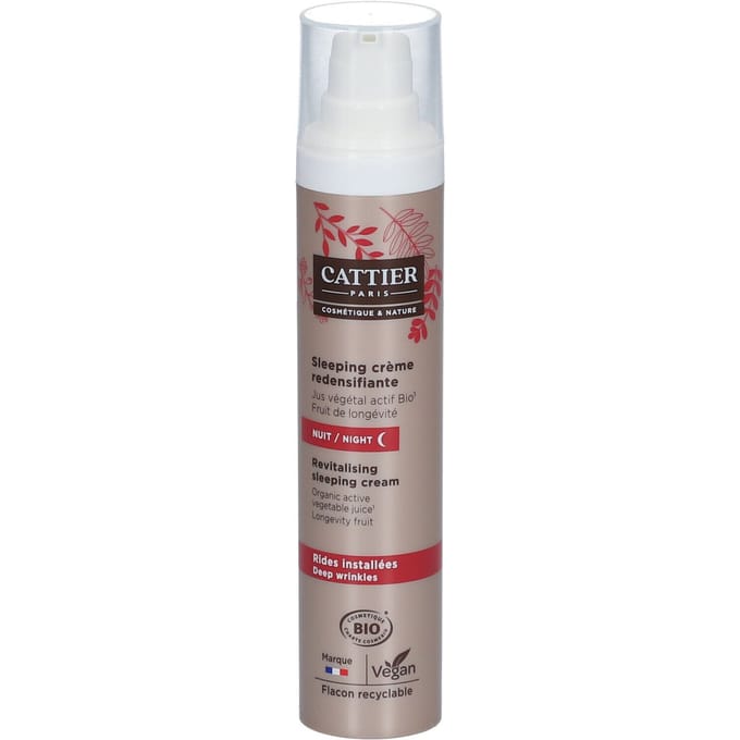 Cattier Revitalising Sleeping Cream 50 Nachtcrème