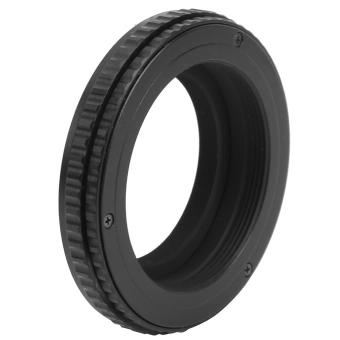Adaptateur de tube de mise au point réglable NEWYI M42-M39 10-15 mm pour objectif macro black