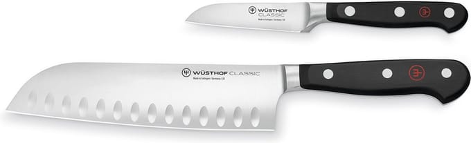 Wusthof Classic - Koksmessenset - 2-delig - RVS