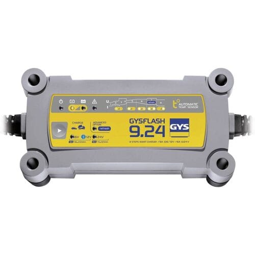 Gys Acculader GYSFLASH 9.24 - 6/12/24V - 18-220 Ah - 9A