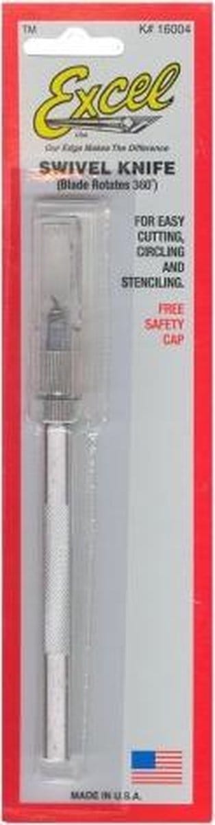 Excel Modelleermes - 16004 K4 Swivel Knife with Safety Cap Knutselmes Gereedschap