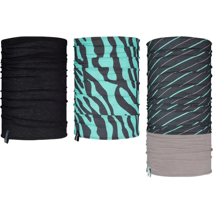 Avento Colsjaal Set Dames - Active - Blauw/Zwart/Antraciet/Wit