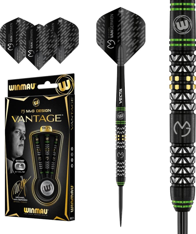 Winmau Michael van Gerwen Vantage 90% - Dartpijlen