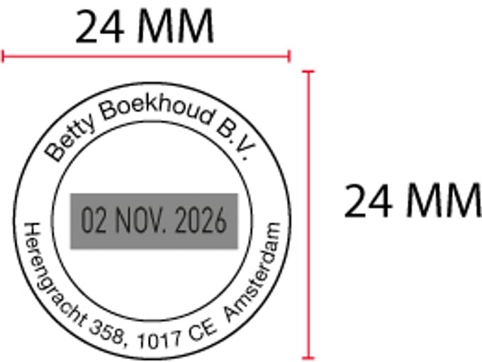 Stempelplaatje Trodat Printy 46125