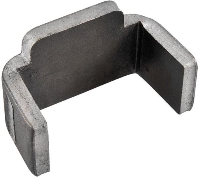 ProPlus Tico tegenstuk voor spansluiting - staal - 45 x 20 x 25 mm - zilver