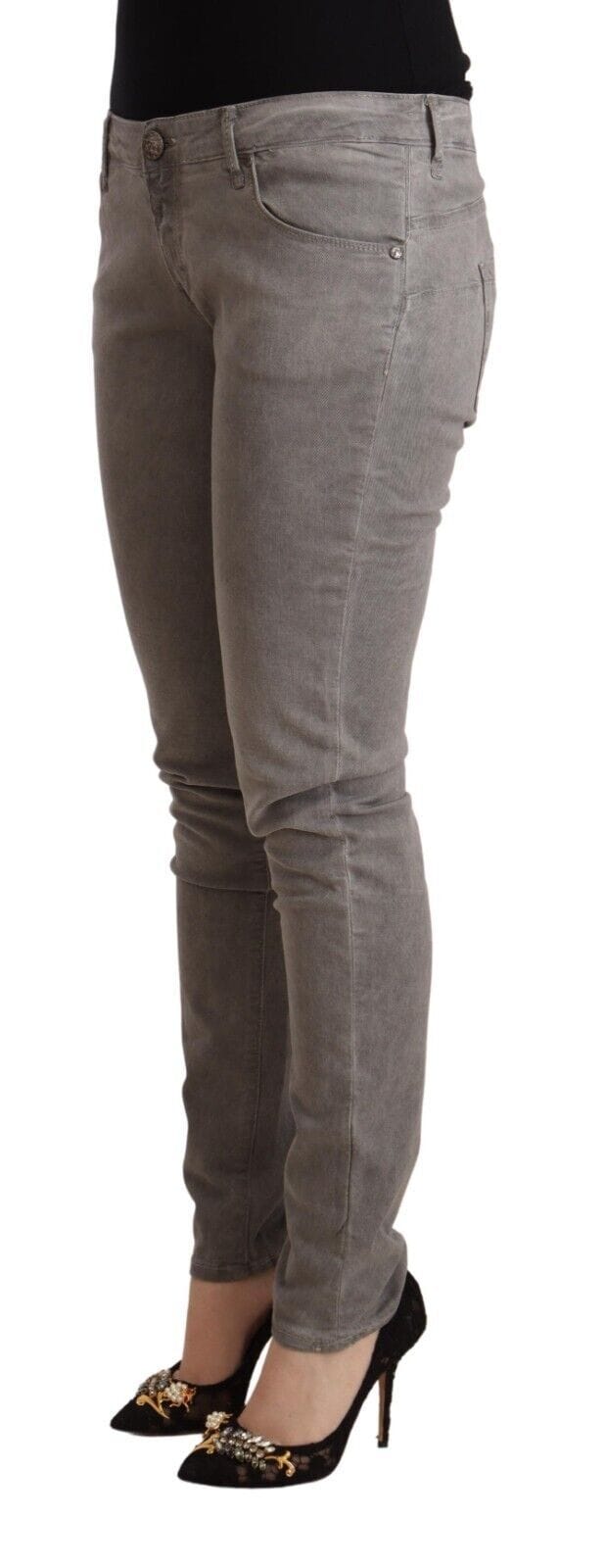 Grijze Jeans Casual Stijl