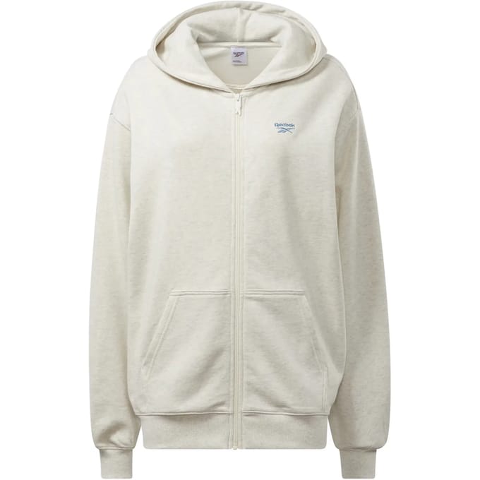 Damescapuchon met oversized rits Reebok Classics