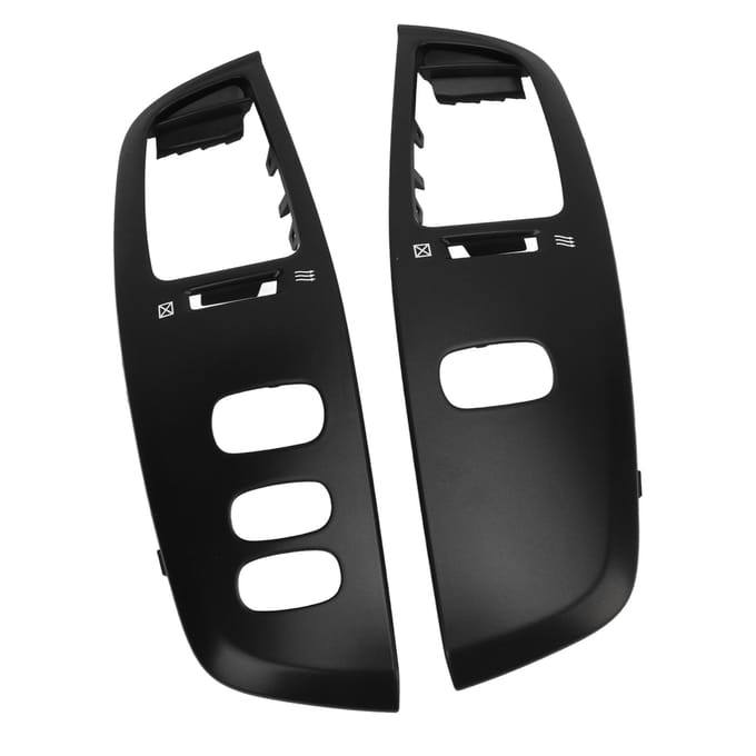 1 Paar Dash Luchtuitlaatpaneel Midden Dashboard Links Rechts Luchtuitlaatafdekking Voor Land Cruiser J100 1998 tot black