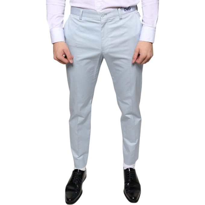 Lichtblauwe Dress Pants