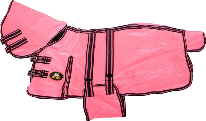 MHS Vliegendeken Neon met vaste hals 205 Roze
