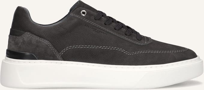 STEFANO LAURAN Star 001 Sneakers - Nubuck - Heren - Grijs - Maat 41