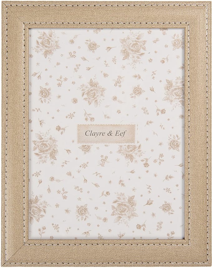 Clayre & Eef Fotolijst 13x18 cm Beige MDF