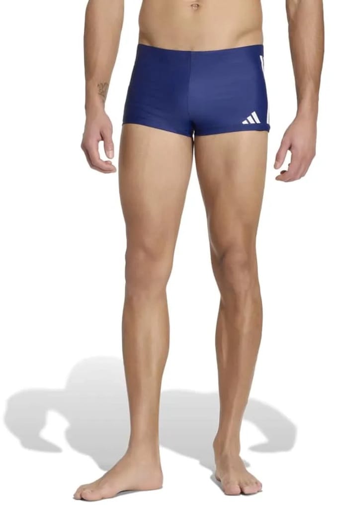 Adidas 3 Stripes Zwemboxer Blauw XL Man