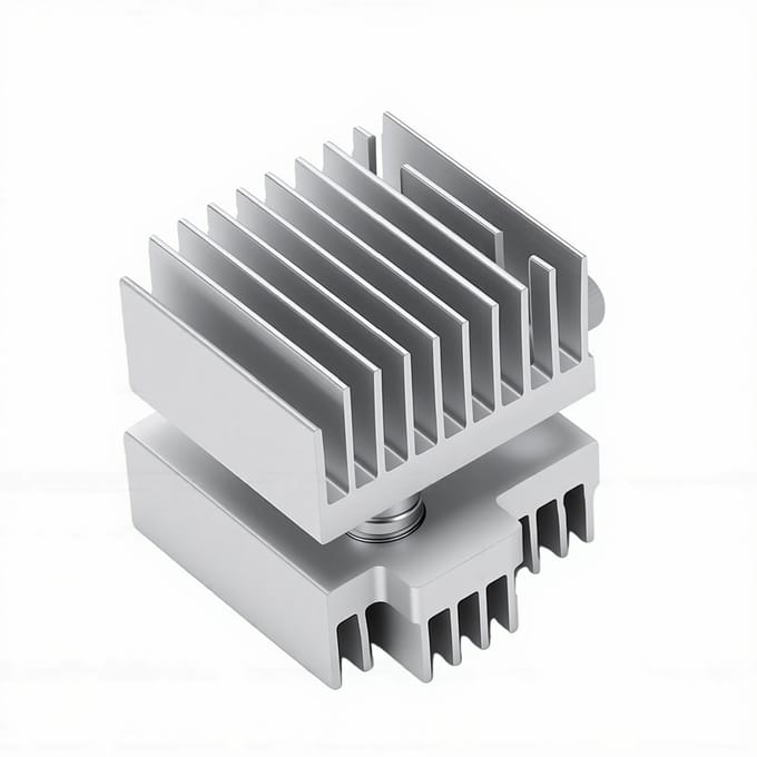 Dissipateur thermique en aluminium de remplacement pour bloc de refroidissement de hotend d'extrudeur d'imprimante 3D Flashforge AD5X