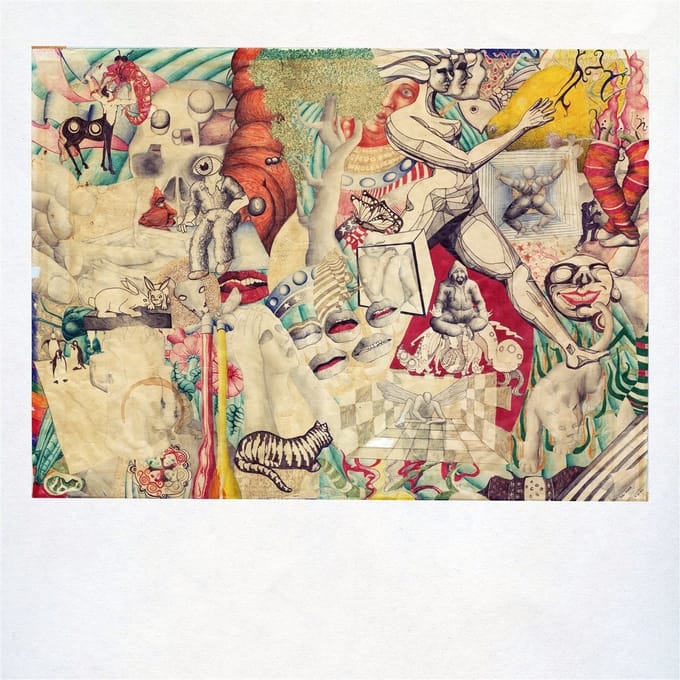 Teen Suicide - Honeybee Table At The Butterfly Feast (LP) (Coloured Vinyl)