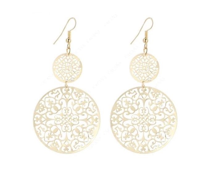 Jomide Oorhangers Cirkel Boho - Goudkleurig