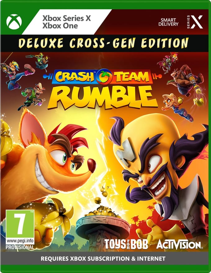Crash Team Rumble (Deluxe Edition) - Microsoft Xbox One - Action