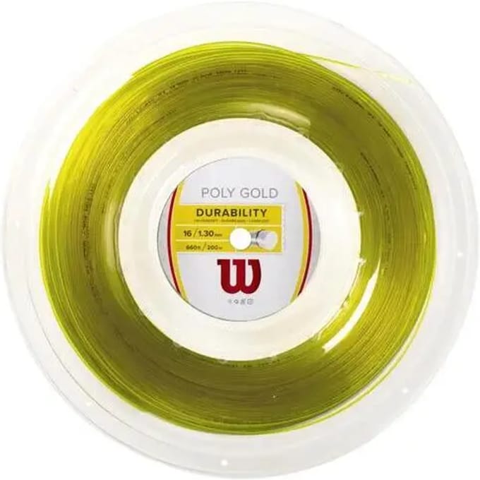 Tennissnaren Wilson Poly Gold 200 m