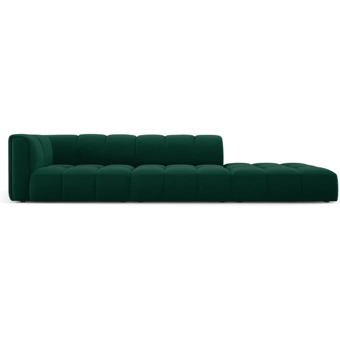 Hoekbank Francesca velvet rechts 4-zits | Milo Casa