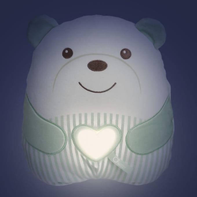 Peluche tendre Ourson - CHICCO - Vert - Des la naissance