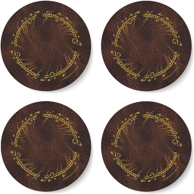 Lord Of The Rings Elvish Script Onderzetter Set