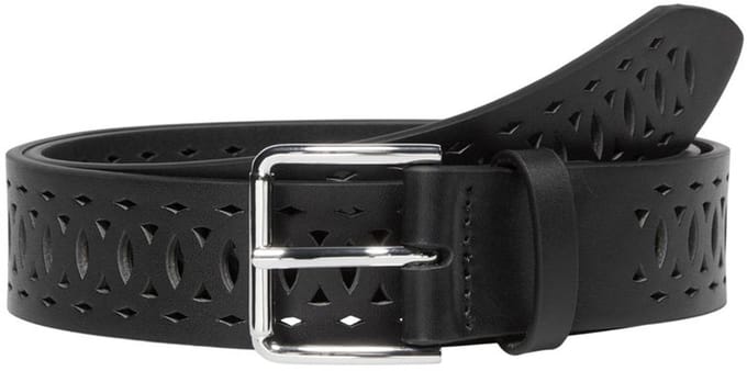 Marc O'Polo Leren Riem Pera Belt W90 Black Zwart