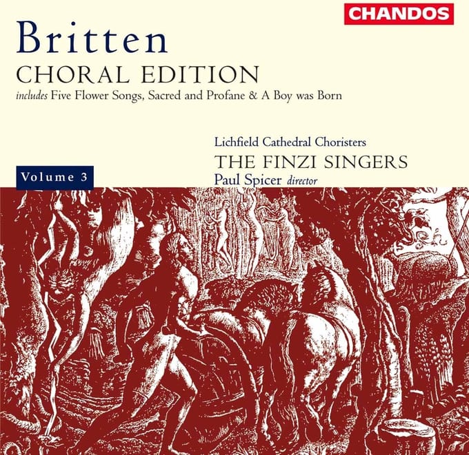 Jonathan Cannock, Lichfield Cathedral Choristers - Britten: Choral Edition, Vol. 3 (CD)