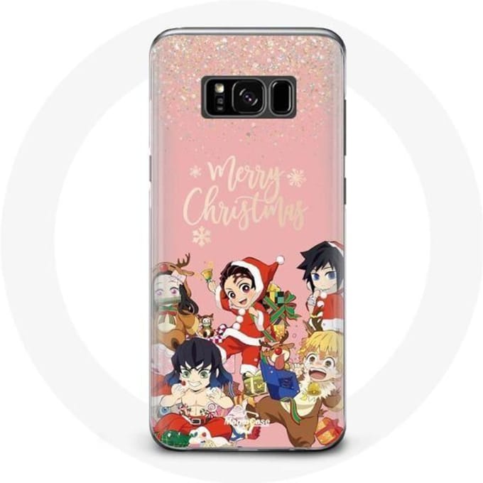 Coque - Samsung - Galaxy S8 - Souple - Anime - Protection - Merry Christmas