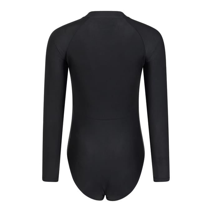Mountain Warehouse Dames/Dames Surfer Eendelig Zwempak Met Lange Mouwen (Jet Zwart)