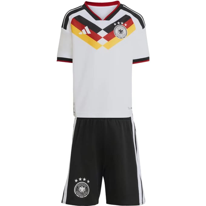 Adidas Germany Truien/Replica's Peuter - Wit - Maat 93 - 98 CM - Poly Mesh