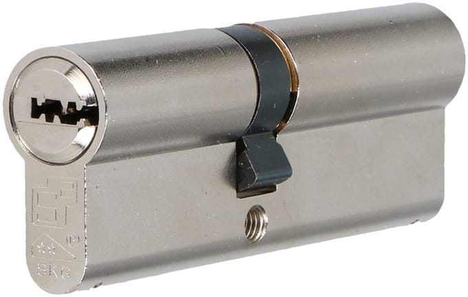 3 stuks - S2 veiligheidscilinder F6 40/50 SKG 2, dubbele profielcilinder (verschillend sluitend)