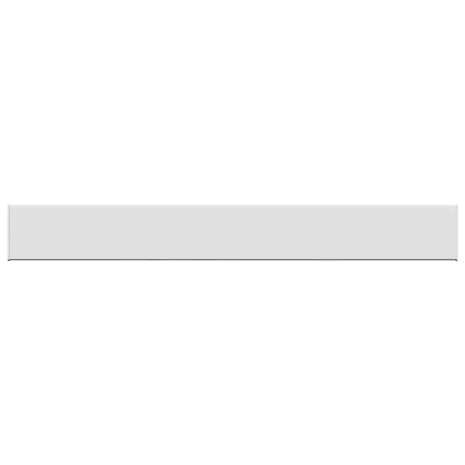 vidaXL - Raamdorpel - Wit - 80 - x - 10 - x - 4,5 - cm - PVC