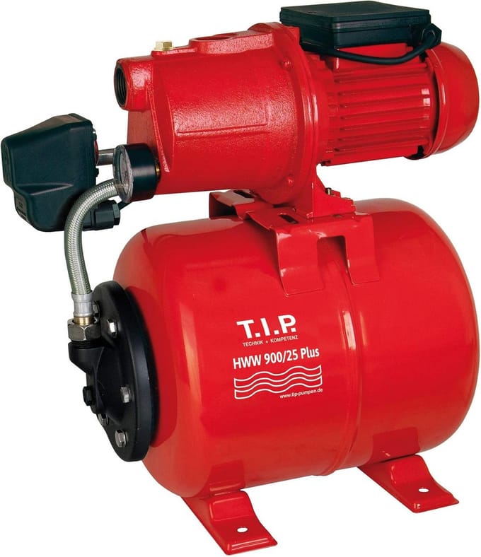 Hydrofoorpomp met Drukvat - 2800 l/u Capaciteit, Max. 42 m Opvoerhoogte, 600 W