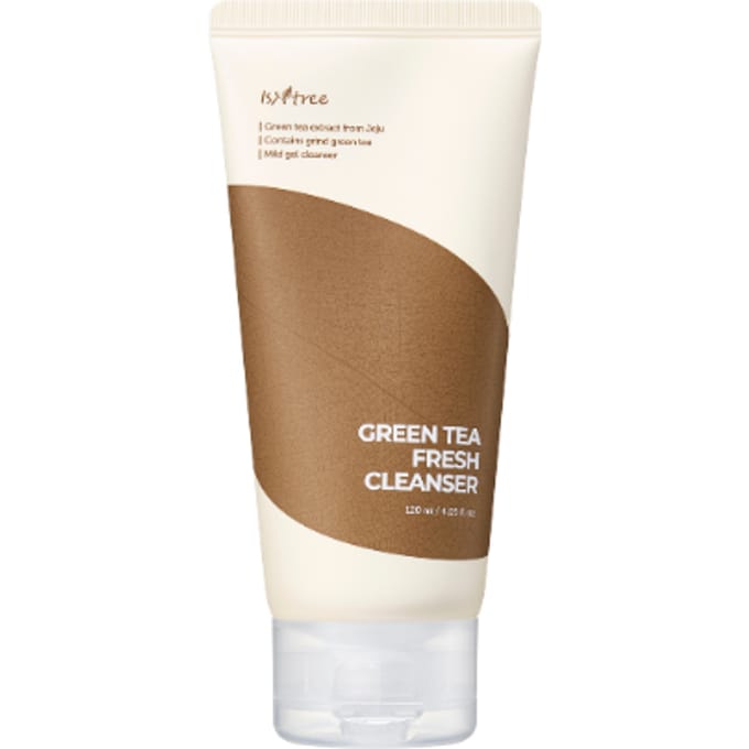 ISNTREE frisse gezichtsreiniger met groene thee 120 ml