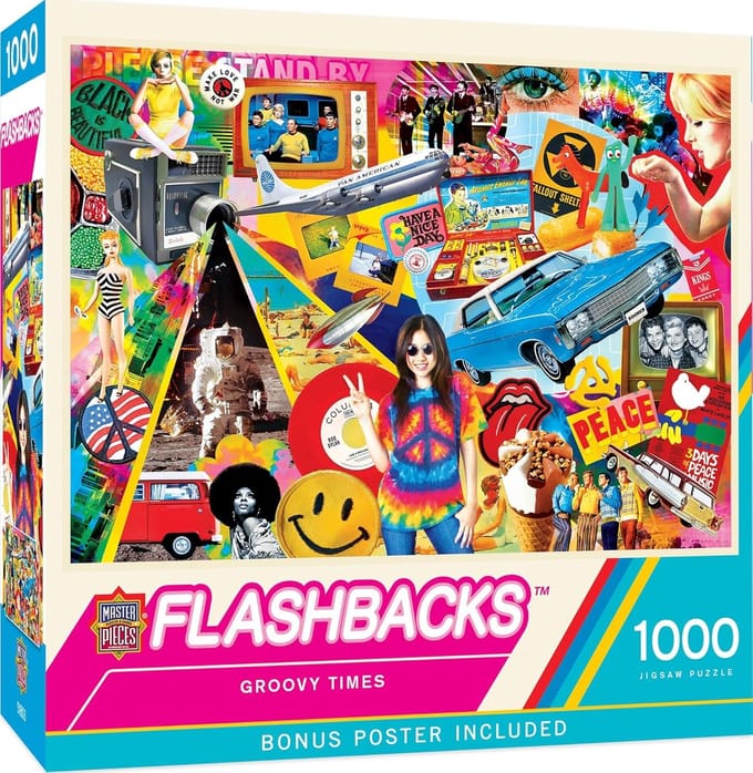 Puzzel 1000 stukjes - Volwassen puzzel - Ontspanning thuis - Nostalgisch design - 49 x 68 cm