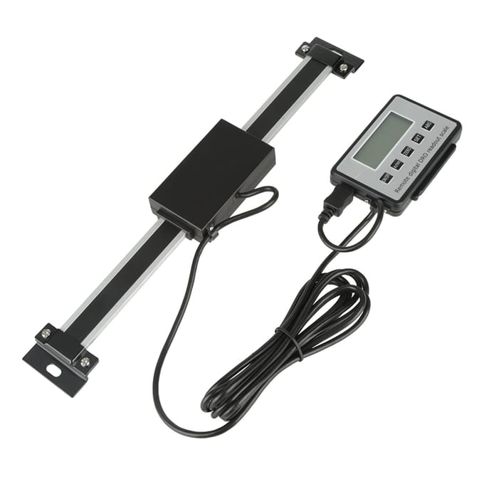 0150mm Échelle Numérique Précise à Affichage LCD pour Fraiseuses Tours black