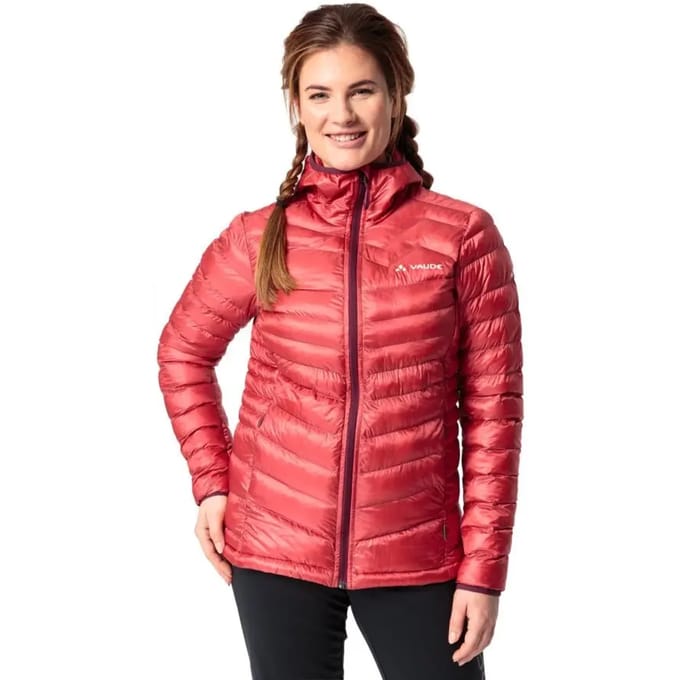 Vaude Batura Hooded Insulation Jacket - Donsjack - Dames Brick EU 36