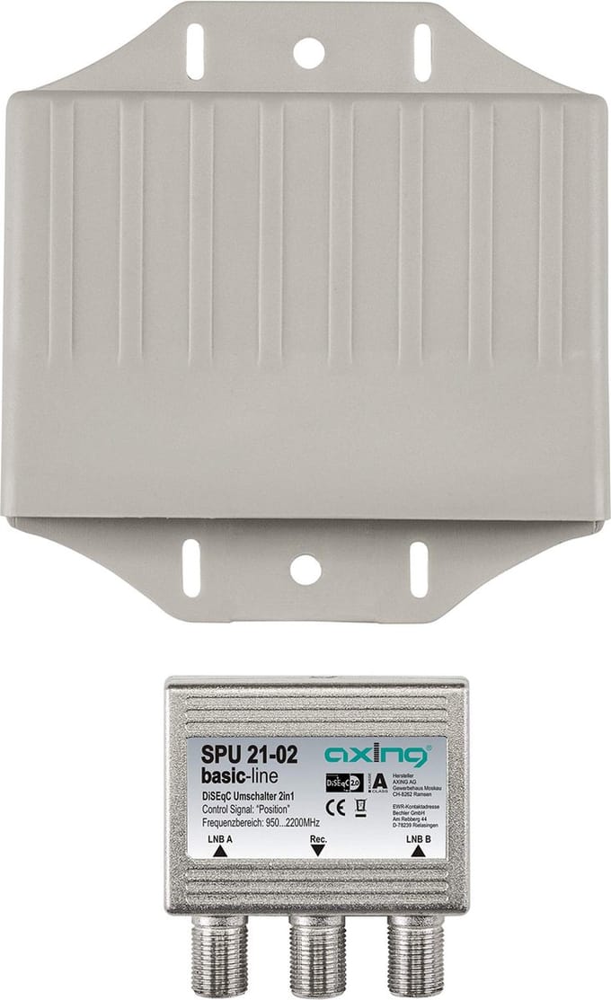 SPU 21-02 - Cable combiner - 47 - 2200 MHz - Gray - Silver - 120 mm - 30 mm - 70 mm