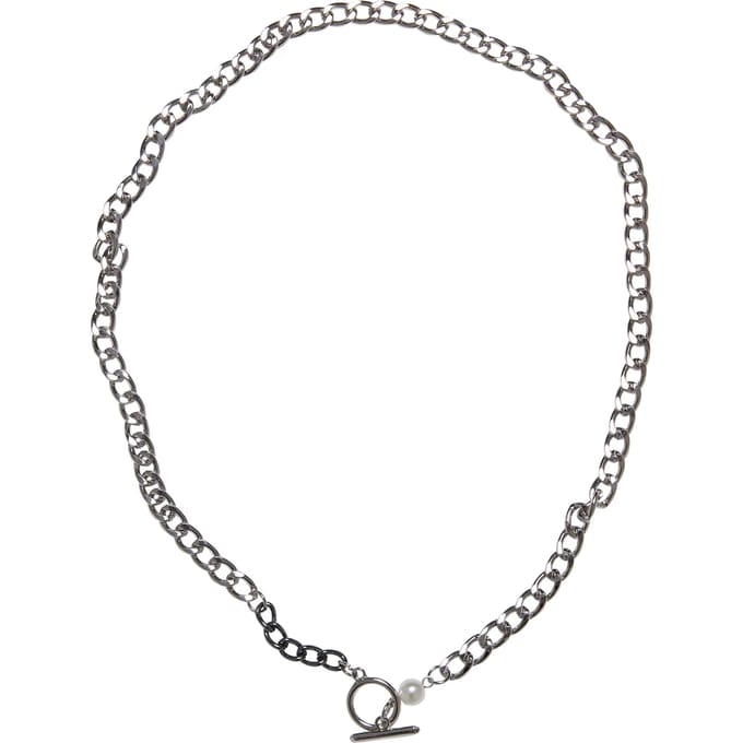 Halsketting Urban Classics Pearl Fastener