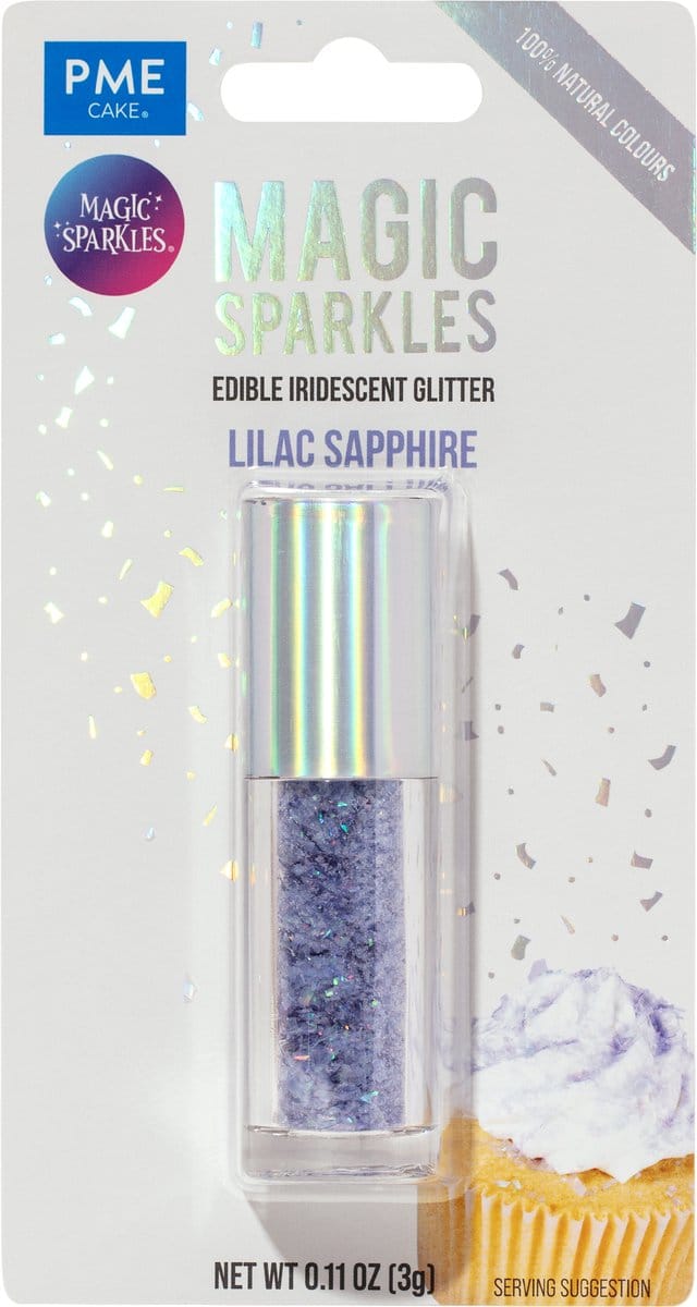 Magic Sparkles Edible Glitter – Lilac Sapphire (3g)