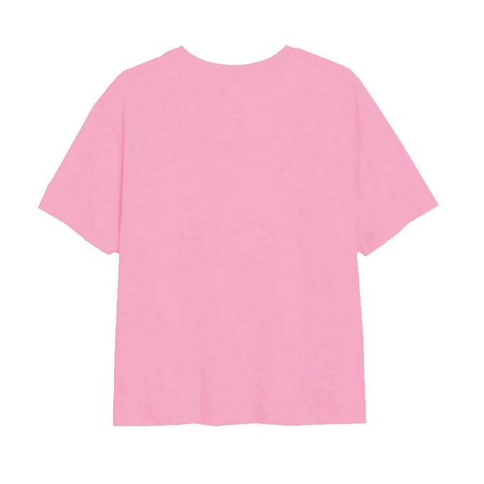 Disney Meisjes Good Vibes Only Minnie Mouse T-Shirt (Lichtroze)