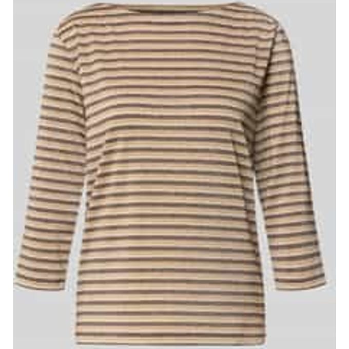 Regular fit 3/4-shirt van viscosemix