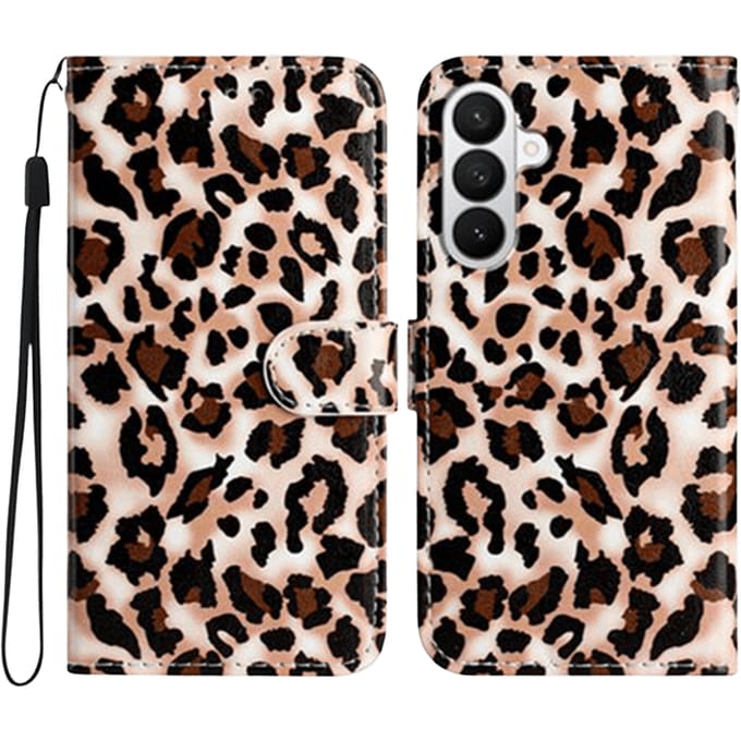 Comfycase Samsung Galaxy A57 Fashion Bookcase Luipaardprint