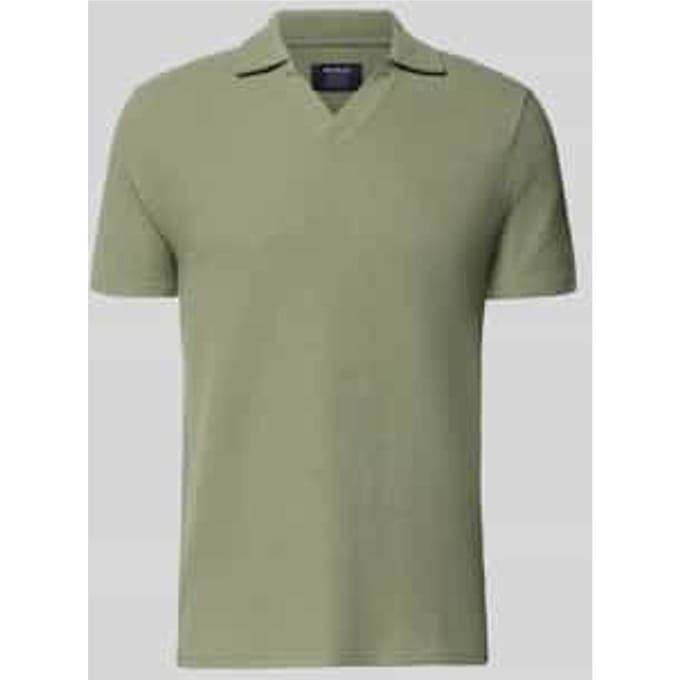 Regular fit Poloshirt van Katoenmix