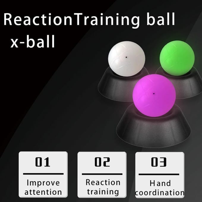 X-Ball Slimme Reactiebal met Digitale Sensor voor Hand-Oog Coördinatie en Wendbaarheidstraining Vector Reactionx