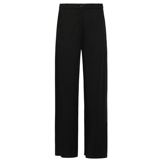 Smashed Lemon Soepel dames pantalon met wijde pijpen |