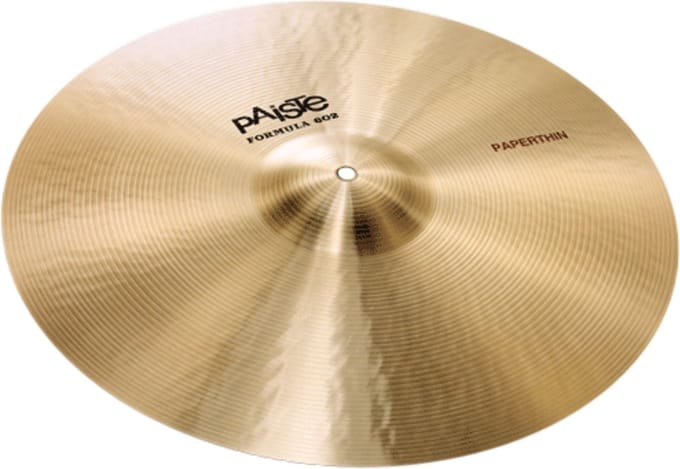 Paiste Crash bekken Formula 602