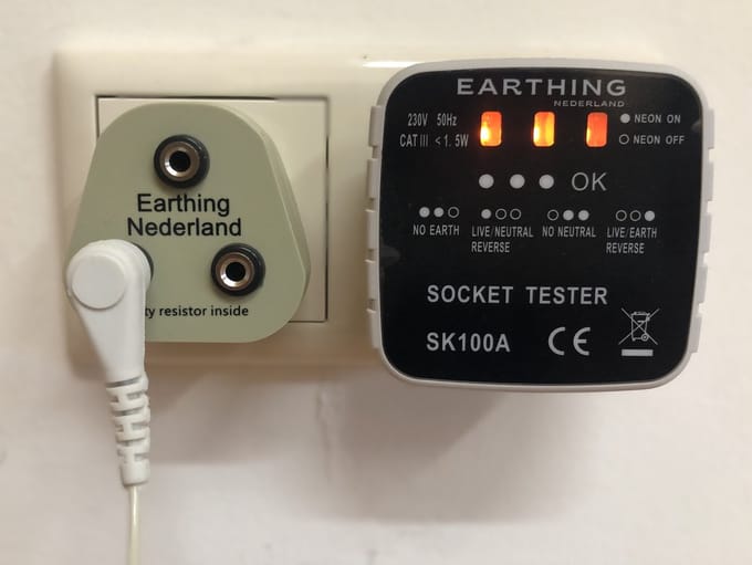 EU Stopcontact Aardetester