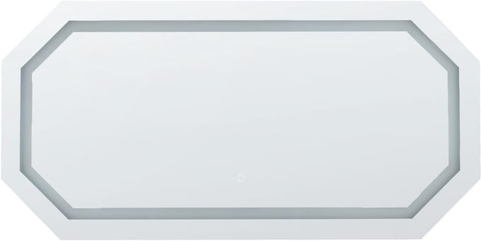 LOCMARIAQUER - LED-spiegel - Zilver - Glas